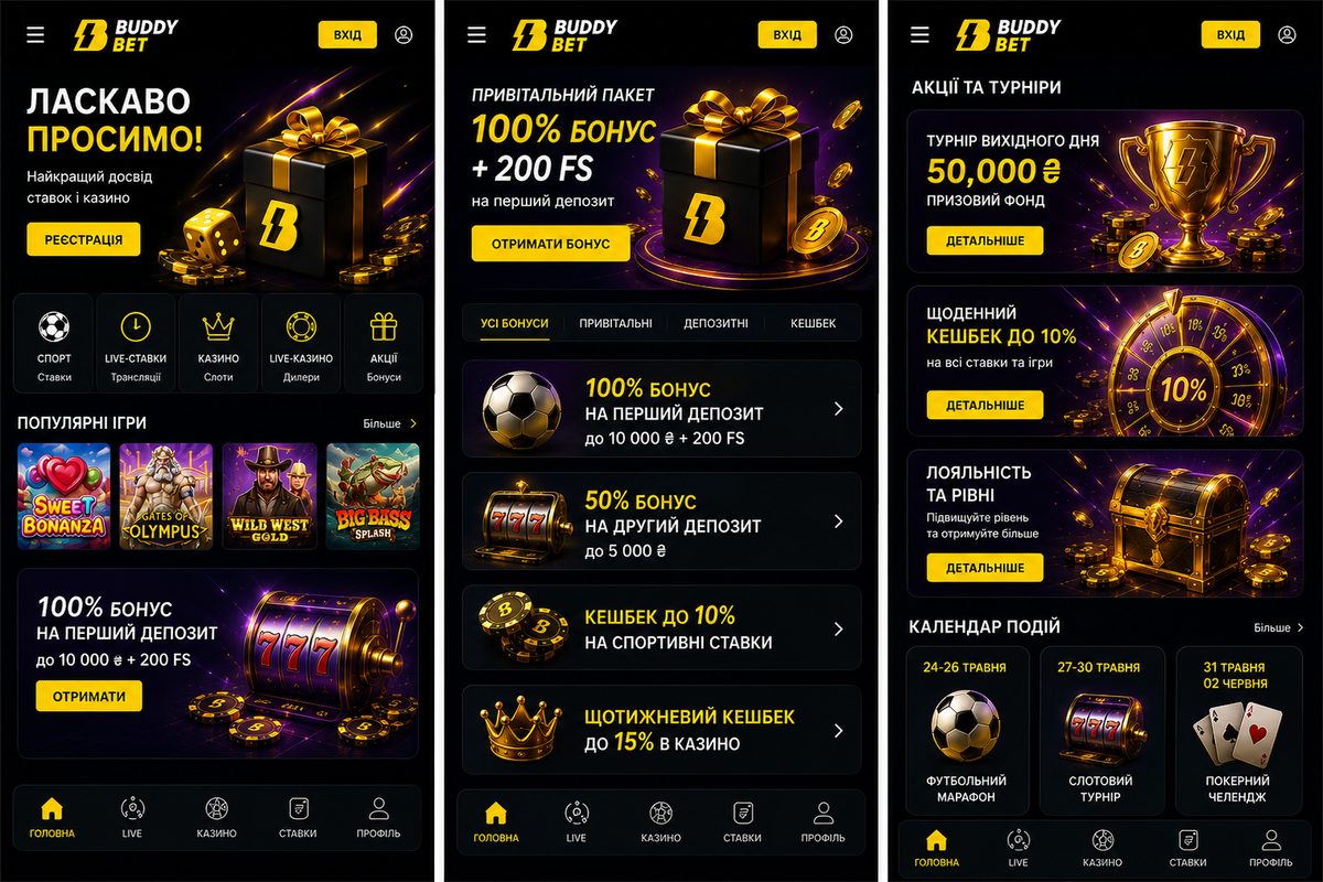 Установка приложения Buddy Bet на Android через APK или Google Play