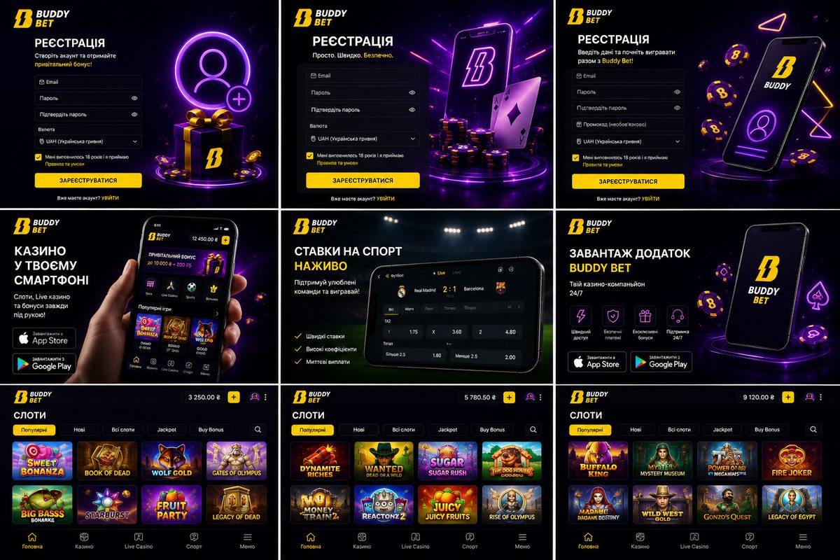 Депозиты и вывод средств Buddy Bet: методы и сроки